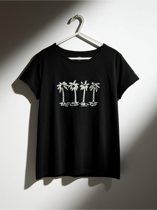 wonder nation Other - Wonder Nation Brand - Black Palm Tree Graphic Tee - Kids L (10-12)